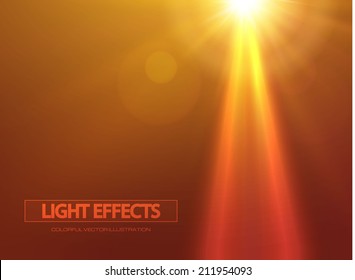 Spotlight abstract background. Vector illustration