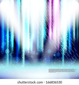 Spotlight-Hintergrund mit Lichteffekten.