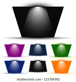 spotlight banner set