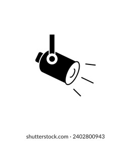 Spotlight concept line icon. Simple element illustration. Spotlight concept outline symbol design.