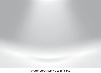 Spotlight With Curve Plate Monotone Background Can Be Use For Commercial Banner Food And Beverage Label Technology Product Presentation Package Design Vector Eps.