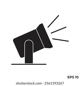 spotlight flat icon vector illustration