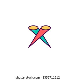 Spotlight icon design. Essential icon vector illustration
