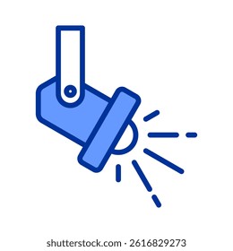Spotlight Icon Element For Design
