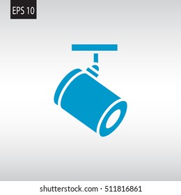  Spotlight icon Flat.