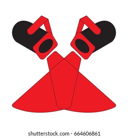 spotlight icon flat color