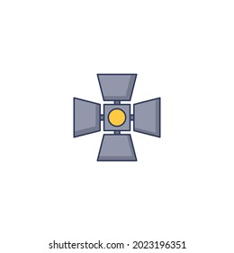 spotlight Icon Isolated On White Background