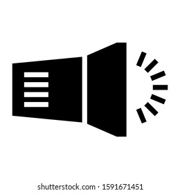 spotlight icon isolated sign symbol vector illustration - high quality black style vector icons
