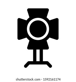 spotlight icon isolated sign symbol vector illustration - high quality black style vector icons
