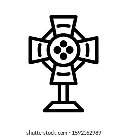 spotlight icon isolated sign symbol vector illustration - high quality black style vector icons
