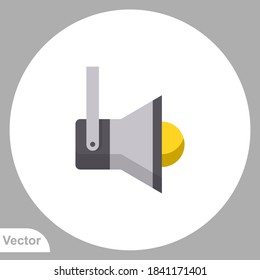 Spotlight icon sign vector,Symbol, logo illustration for web and mobile