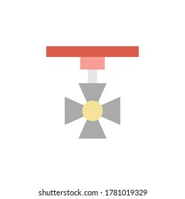 Spotlight icon. Simple color vector elements of rock n roll icons for ui and ux, website or mobile application