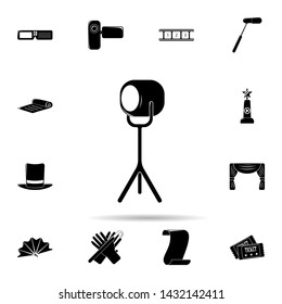 spotlight icon. Universal set of cinema and teatr for website design and development, app development