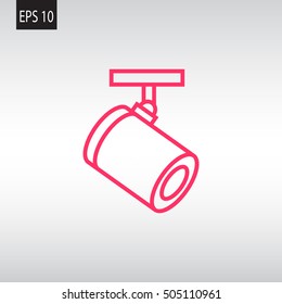  Spotlight icon Vector.