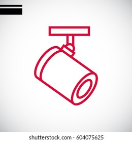  Spotlight icon Vector.