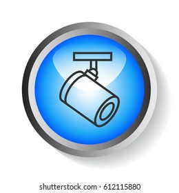  Spotlight icon Vector.