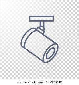  Spotlight icon Vector.