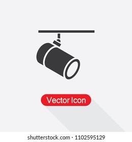 Spotlight Icon Vector Illustration Eps10