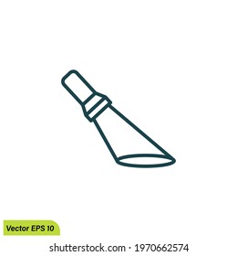 spotlight icon vector illustration simple design element
