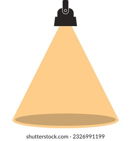 Spotlight icon vector illustration template design