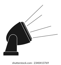 Vektorgrafik-Design von Spotlight-Symbolen