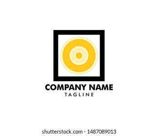 Spotlight icon vector logo illustration