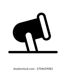 Spotlight Icon Vector Symbol Design Illustration