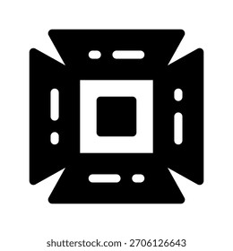 Ilustração de design de símbolo de vetor de ícone de destaque
