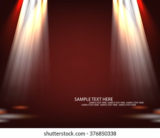 spotlight isolated illumination elegant design