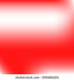 Fondo de degradado blanco brillante multicolor. Rojo Vivid Color Luminoso Suave Superficie. Vector Neon Liquid Light Blurry Wallpaper. Malla suave y moderna de color de agua de moda degradado.