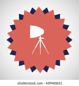 spotlight reflector icon