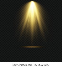 Spotlight , Stage lighting spotlight, scene, Stage lighting large collection, Projector light effects, Light source, Studio lighting,  Vector transparent sunlight