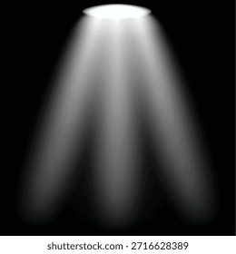 Spotlight , Stage lighting spotlight, scene, Stage lighting large collection, Projector light effects, Light source, Studio lighting,  Vector transparent sunlight