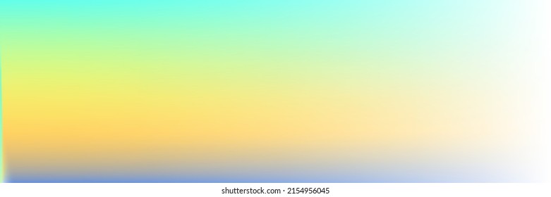 Spotlight Sunset Vivid Bright Clean Vibrant Sky Background. Pastel Blurred Color Water Light Gradient Blurry Texture. Sunrise White Multicolor Sky Soft Colorful Horizontal Gradient Mesh Background.