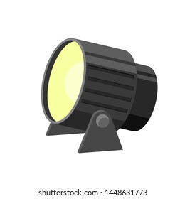 Spotlight vector design illustration isolated on background