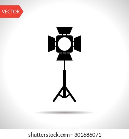 Spotlight vector icon