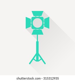 Spotlight vector icon