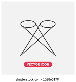Spotlight Vector Icon Illustration