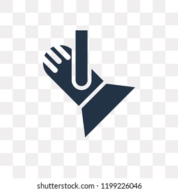 Spotlight vector icon isolated on transparent background, Spotlight transparency concept can be used web and mobile