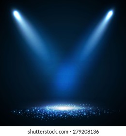 14,264,840 Blue lights background Images, Stock Photos & Vectors ...