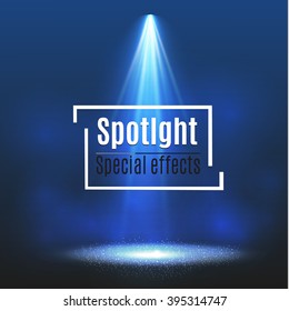 Spotlight. Vector illustration