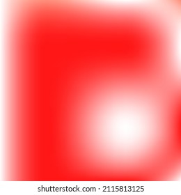 Spotlight Vibrant Vivid Color Blurry Wallpaper. Red Bright Neon Multicolor Gradient Backdrop. Smooth White Liquid Fashion Gradient Mesh. Vector Watercolor Light Trendy Design Picture.