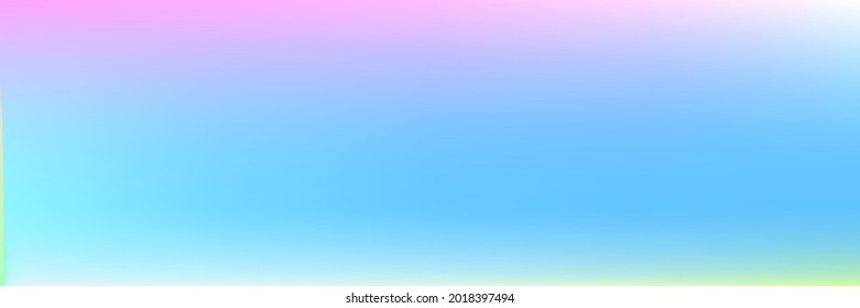 Spotlight White Color Bright Light Gradient Blurry Texture. Water Sunset Soft Sunrise Sky Vibrant Sky Background. Pastel Vivid Colorful Multicolor Clean Blurred Horizontal Gradient Mesh Background.