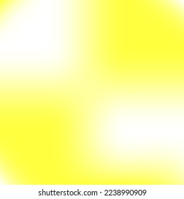 Spotlight White Light Watercolor Gradient Mesh. Trendy Liquid Vector Smooth Vivid Smooth Surface. Bright Vibrant Multicolor Neon Gradient Backdrop. Lemon Fashion Color Yellow Blurry Background.