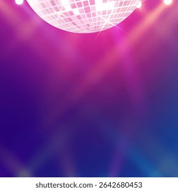 Spotlights of bright light with isolated place for stage and presentations. Vector glowing spotlight light effect. Abstract spot light rays background. Spotlights of bright light.