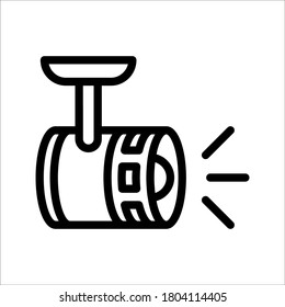 spotlights icon. Searchlight icon. vector illustration for mobile concept and web design on white background