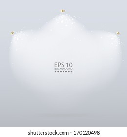 Spotlights studio background