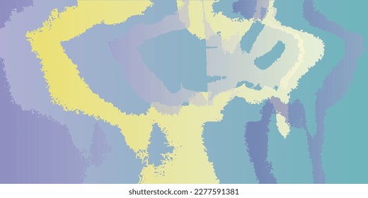 Spots of abstract form. Background from torn colored spots. Vector illustration