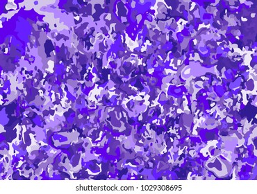 Spots Background. Abstract Chaotic Background in Impressionism Style for Wallpaper, Web Design, Textile, Fabric, Packaging Paper, Tablecloth and Your Project. Vector Illustration.