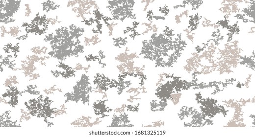 Spots and blots. Seamless ornament. Seamless background of abstract shapes. Vector illustration